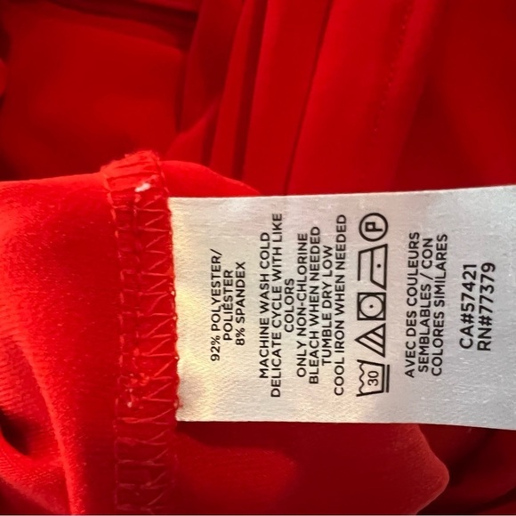 Ann Taylor button down/tie bottom sleeveless blouse size M - Picture 6 of 6